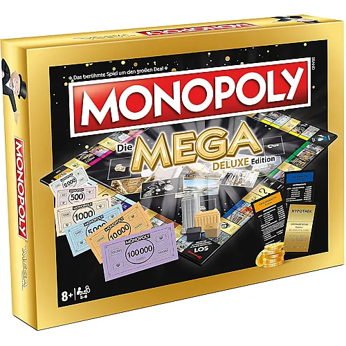 Winning Moves Monopoly Mega Deluxe Edition - Deutsch