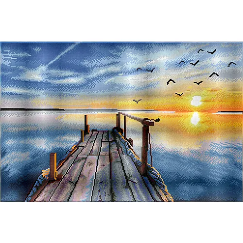Sonnenuntergang See