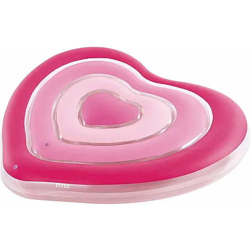 Intex Luftmatratze Herz Rosa