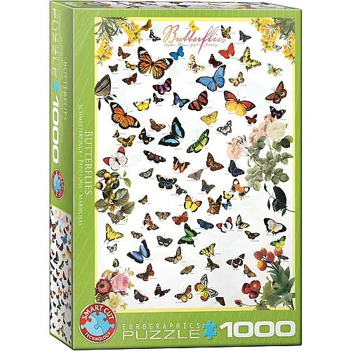 Butterflies 1000Teile