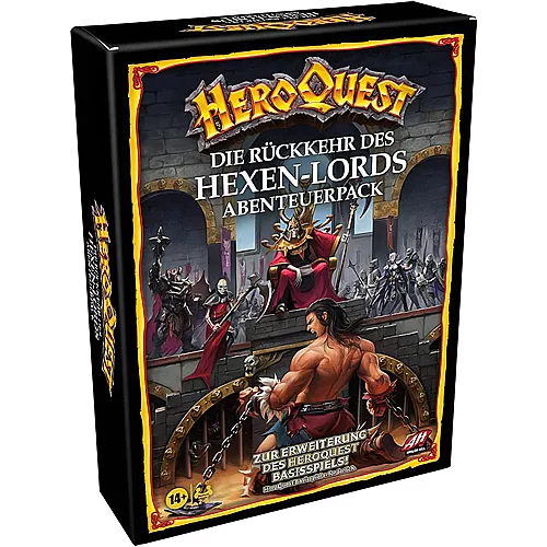 Hasbro Gaming HeroQuest Erweiterung Return of Witchlord (DE)