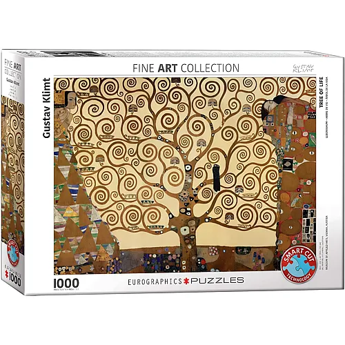 Eurographics Puzzle Fine Art Collection Gustav Klimt - Lebensbaum (1000Teile)