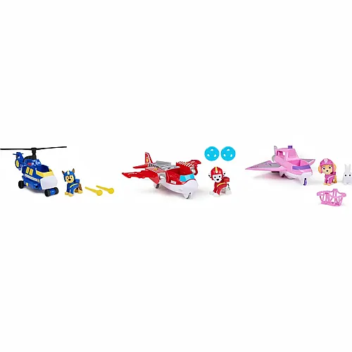 Spin Master PAW PATROL Air Rescue - Basis Fahrzeug, Rettungsflugzeug mit Funktion und Hundefigur, Spielzeug f�r Kinder ab 3 Jahren