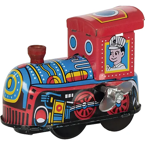 Mini Lokomotive mit Aufziehmotor