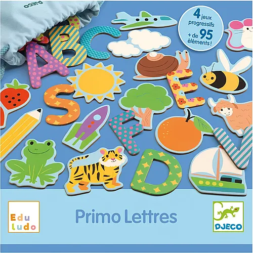 Djeco Eduludo Primo Lettres - Mehrsprachig