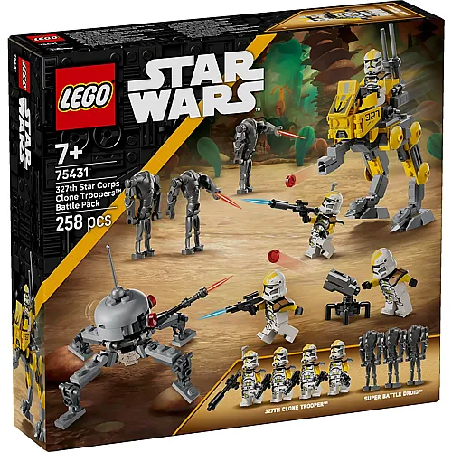 Klonsoldaten des 327. Sternenkorps Battle Pack 75431