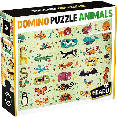 Domino Puzzle Animals