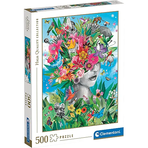 Clementoni Puzzle High Quality Collection Head in the Jungle (500Teile)