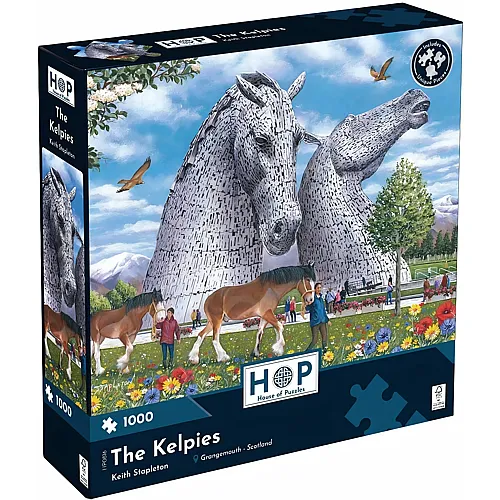 HOP - House of Puzzles Puzzle 1000 Teile Die Kelpies