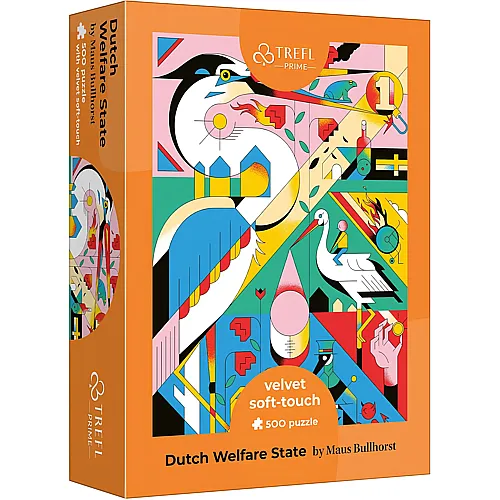 Trefl Puzzle Velvet Dutch Welfare State - 500 Teile