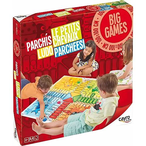 Cayro Games Mensch-�rgere-dich-nicht Parcheesi Big Game