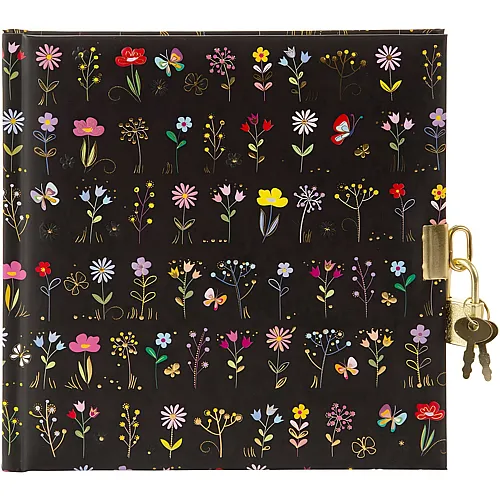 Goldbuch Tagebuch Small & Brave Black