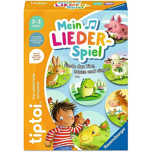 Ravensburger tiptoi Mein Lieder-Spiel