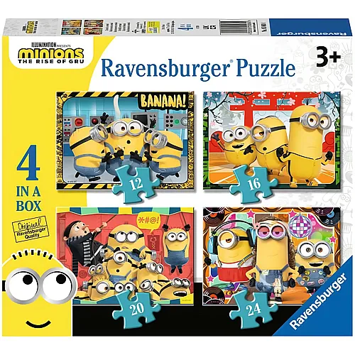 4in1 Minions 2 The Rise of Gru 12-24