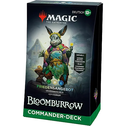 Magic The Gathering Bloomburrow Commander-Deck - Friedensangebot - Deutsch