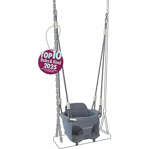 Hudora Schaukelaufsatz Toddler, grau