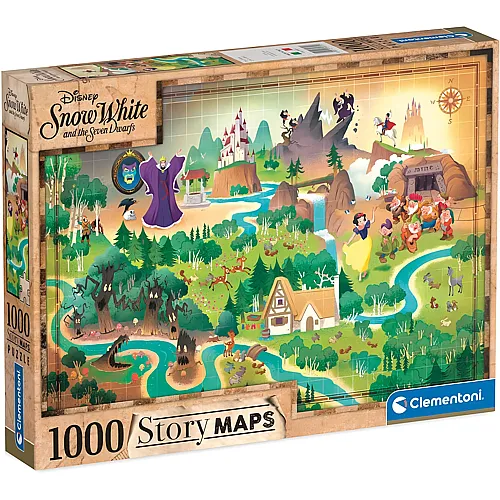 Story Maps Snow White 1000Teile