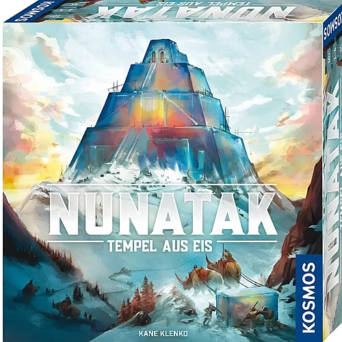 Nunatak Tempel aus Eis