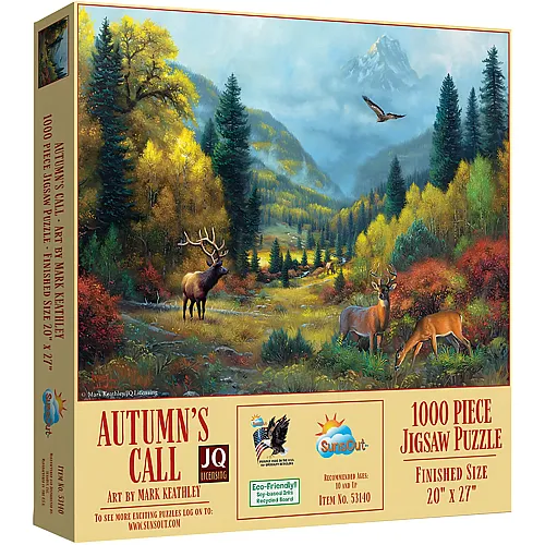 SunsOut Puzzle Mark Keathley Autumns Call - 1000 Teile