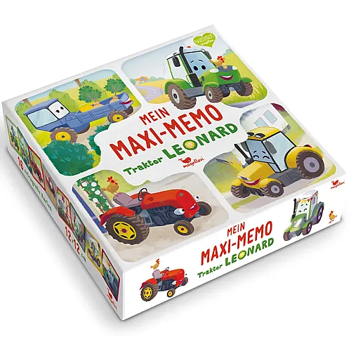 HUCH Mein Maxi-Memo - Traktor Leonard (d)