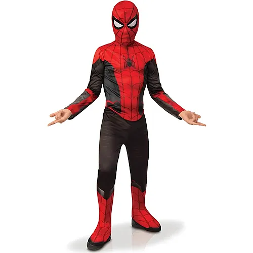 Kostm Spiderman Boys 116cm 5-6 Jahren schwarz/rot