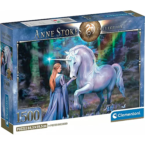 Clementoni Legpuzzel Anne Stokes Bluebell Wood - 1500st.