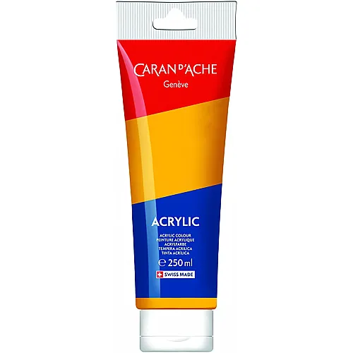 Caran d'Ache Acrylfarbe Orange - 250 ml