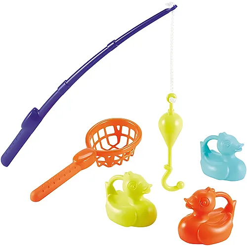 Angelspiel Enten mit Kescher 5Teile