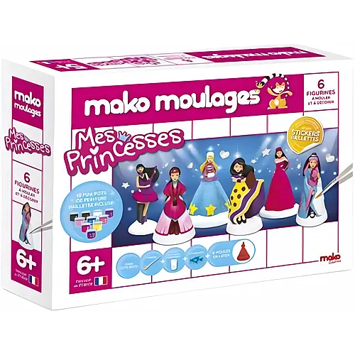 Mako Moulages Mako Coffret Mes Princesses 5 Moules (FR)