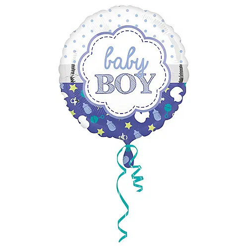 Folienballon Baby Boy 43cm