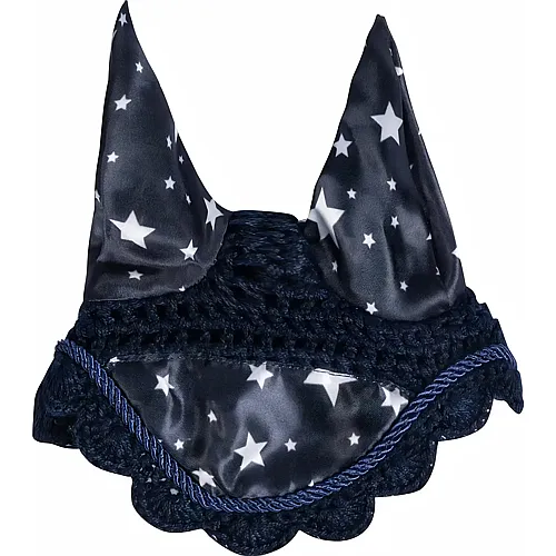 HKM Kids Fliegenhaube Navy mit Sternenmuster