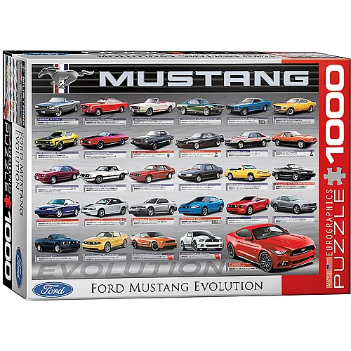 Ford Mustang Evolution 1000Teile