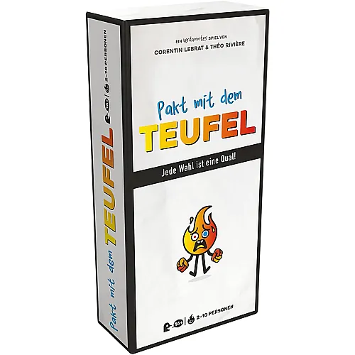 Asmodee Pakt mit dem Teufel Partyspiel - Deutsch