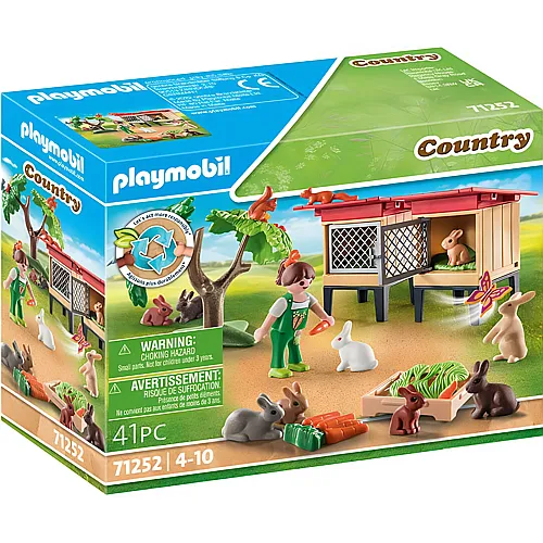 PLAYMOBIL Country Kaninchenstall (71252)