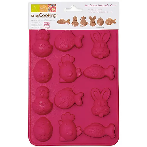 ScrapCooking Silikon-Backform Ostern