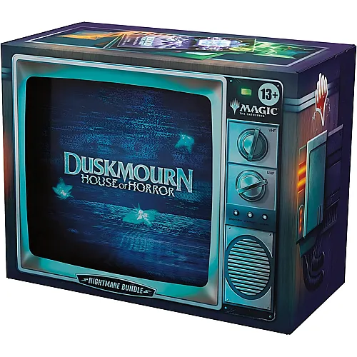 Magic The Gathering Duskmourn:House of Horror Nightmare-Bundle Haunted Bundle - Englisch