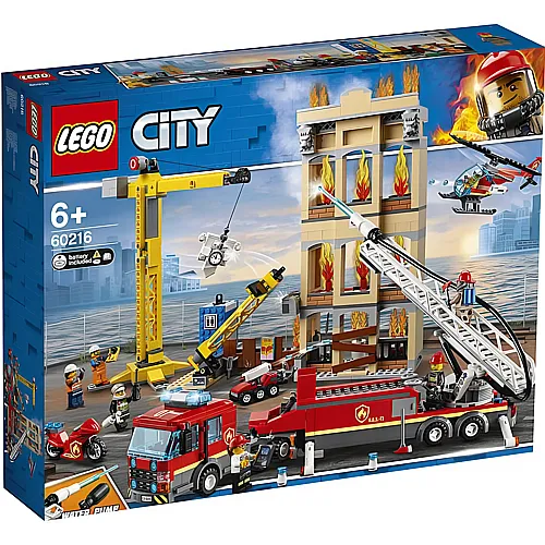 Feuerwehr in der Stadt 60216