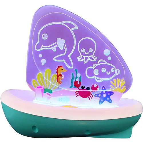 Bburago Junior Splash'n Play Light Up Sailboat