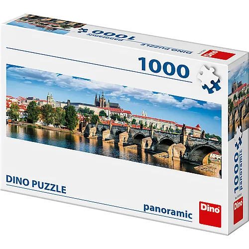 Dino Puzzle Prag, Tschechische Republik - 1000 Teile