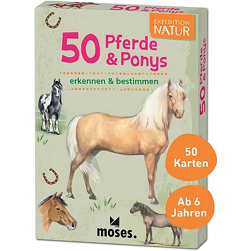 Moses Expedition Natur 50 Pferde und Ponys