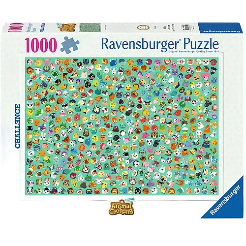 Challenge Animal Crossing 1000Teile