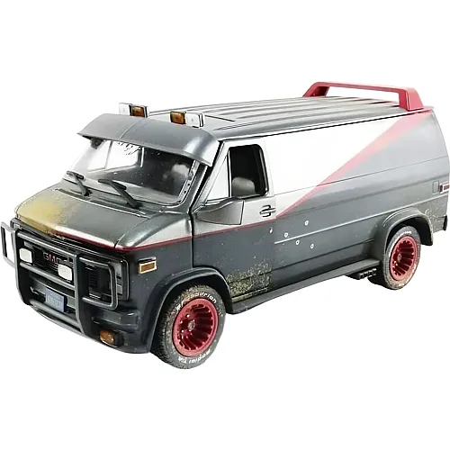 Greenlight 1:24 1983 GMC Vandura Weathered Version A-Team