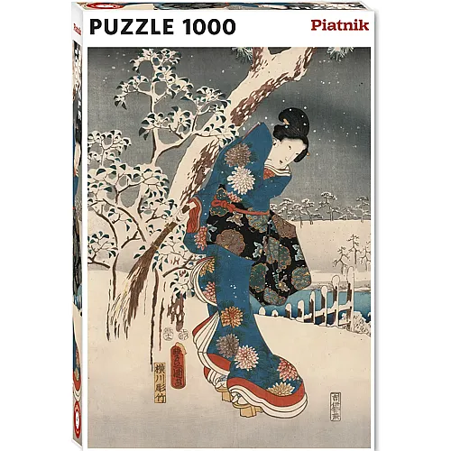 Hiroshige - Ukiyo-e, Geschichte des Genji 1000Teile