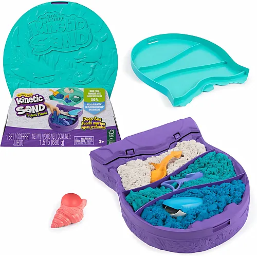Spin Master Kinetic Sand Project Planet Ozean Spielset - 680 g