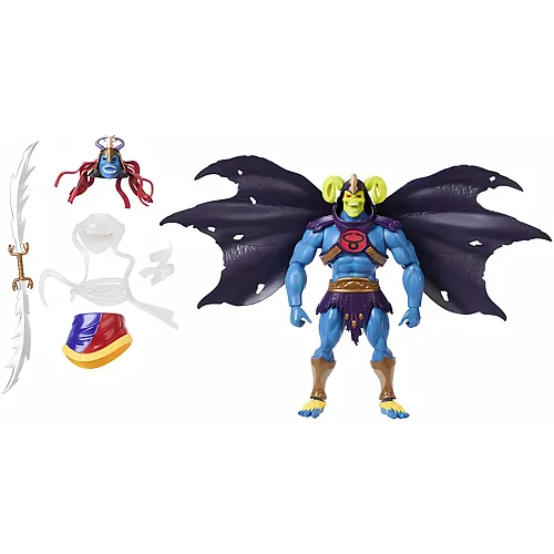 Mattel Masters of the Universe Origins x Thundercats Skelion Skeletor und Mumion (14cm)