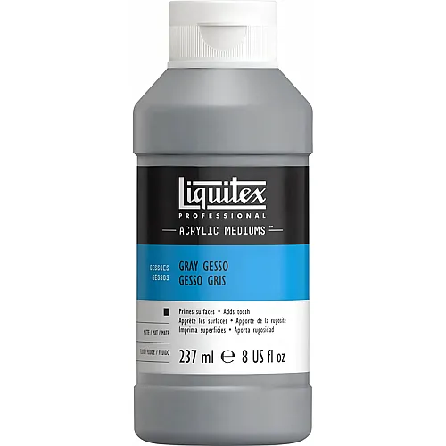 Liquitex Lqx Acryl Gesso Grau 237ml