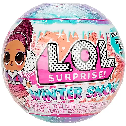 MGA L.O.L. Surprise! Winter Snow Tots Mini Pop in Ball