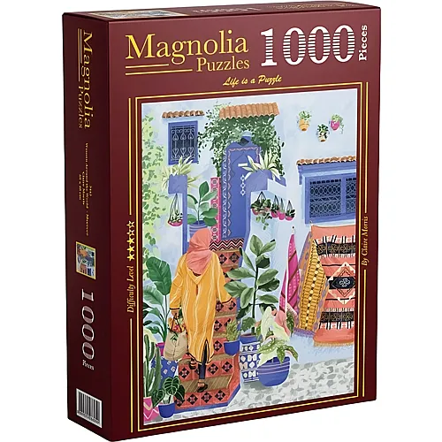 Magnolia Puzzle Claire Morris WAW - Morocco (1000Teile)