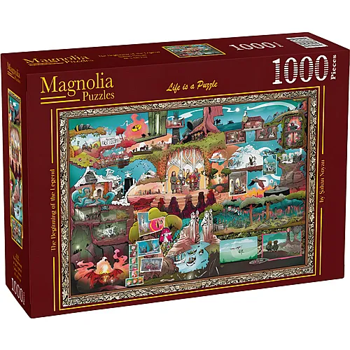 Magnolia Puzzle Der Beginn einer Legende (1000Teile)