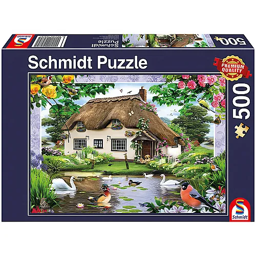 Schmidt Puzzle Romantisches Landhaus (500Teile)